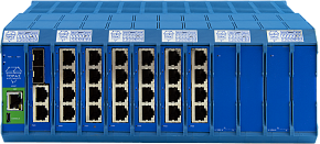 Управляемые коммутаторы в пластиковом корпусе для установки на DIN рейку серии TOPAZ SW 500